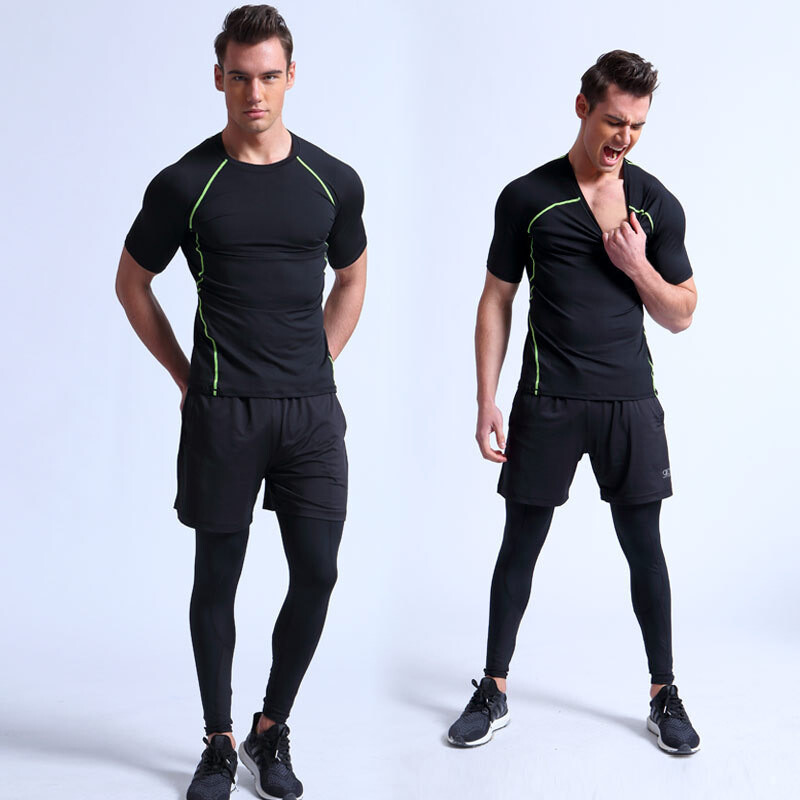 哥姿秀2016夏季新款荧光绿三件套 运动时尚与功能性的融合